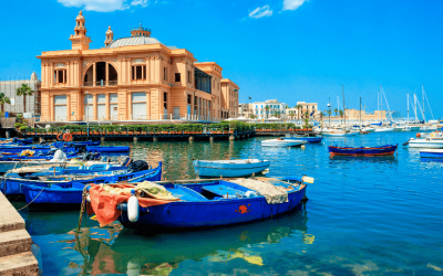 Imagine-se explorando as ruas históricas e vibrantes de Bari!
