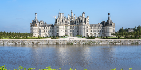 Famous medieval castle Château de Chambord, France