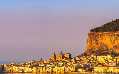 Panoramic,View,Of,Cefalu,,Province,Of,Palermo,,Sicily,,Italy,,Mediterranean,